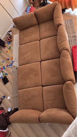 .  8-Piece Modular Sectional Couch – $250 – Must Go!