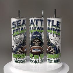 Seattle Seahawks Football Tumbler