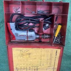 HILTI TM-7 with case and drill
