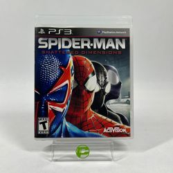 Spider-Man Shattered Dimensions  (Sony PlayStation 3 PS3, 2010)