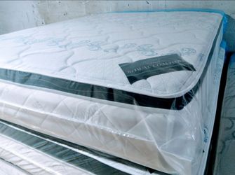 $199 Queen pillow top mattress only brand new free delivery same day