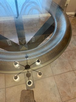 Beautiful glass table