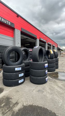 245-60R18 brand new tire set