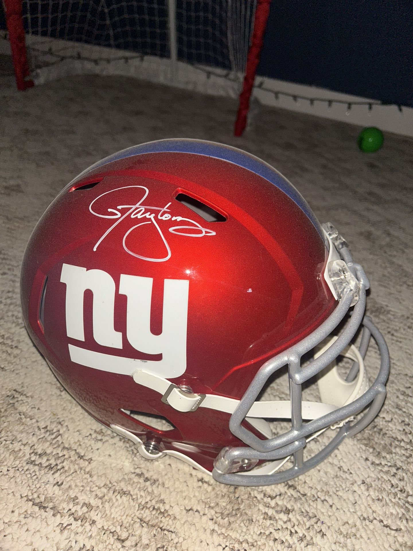 Lawrence Taylor Signed Helmet