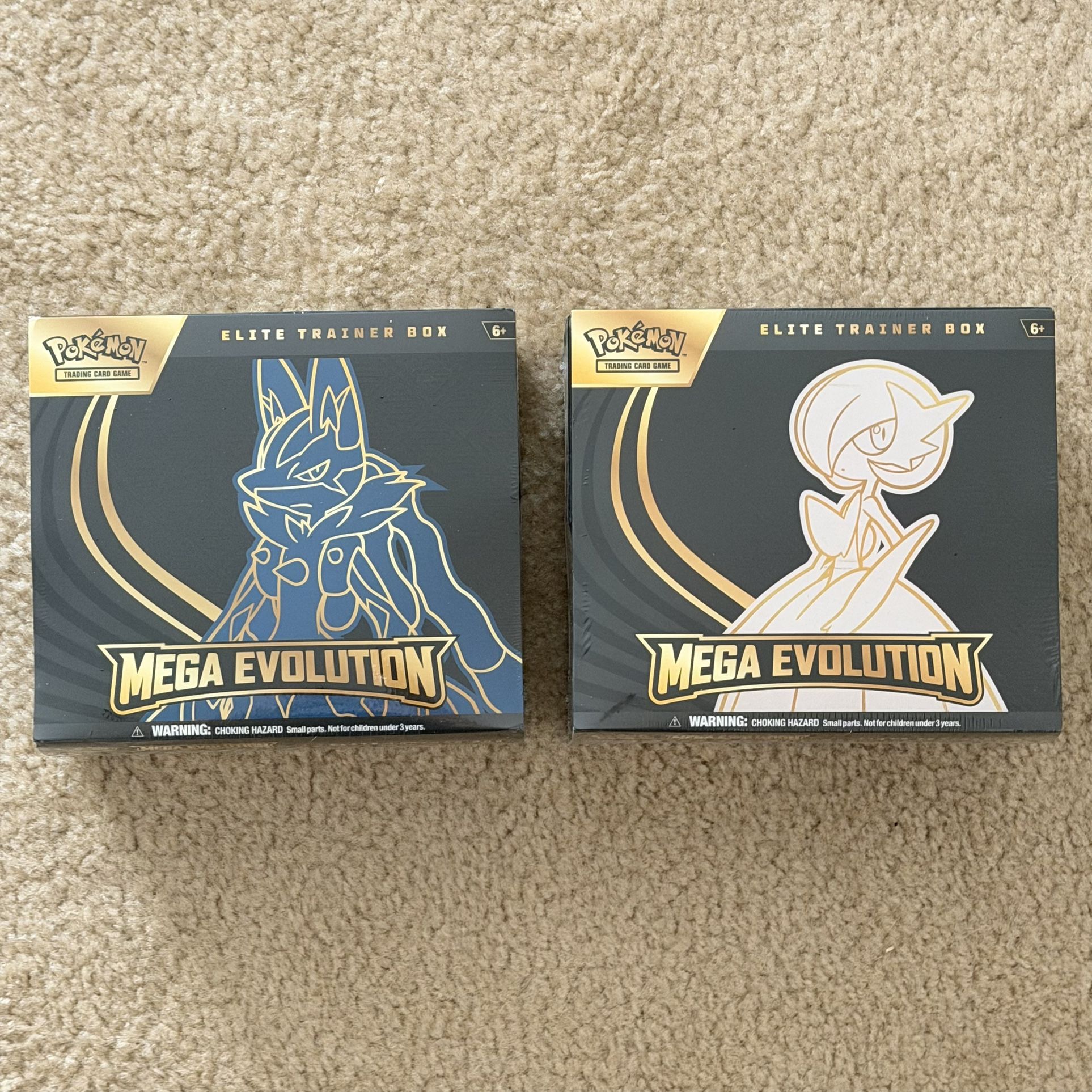 POKEMON TCG MEGA EVOLUTION ETB- LUCARIO & GARDEVOIR Sealed