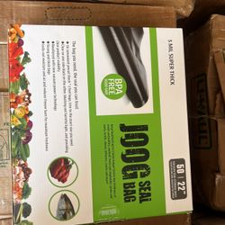 Vacuum Seal Bags 11” x 22’ – BPA Free – (50 Bag Per Box)