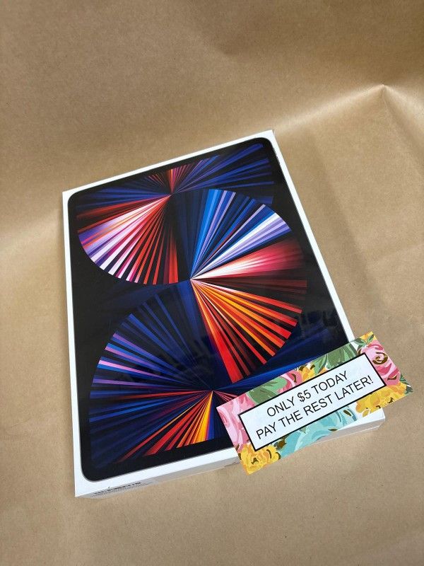 Apple IPad Pro 12.9 Inch 5th Gen Tablet - Only $1 Today Pay The Rest Later!