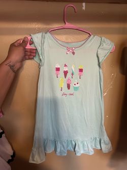 Girls Ice Cream Graphic Nightgown