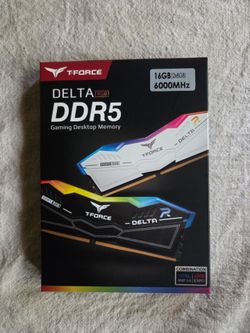 DDR5 RAM - 16GB, T-Force series (unopened)