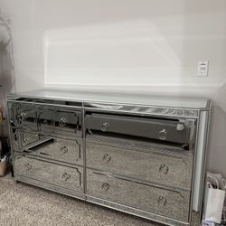 Simplicity Mirrored Dresser