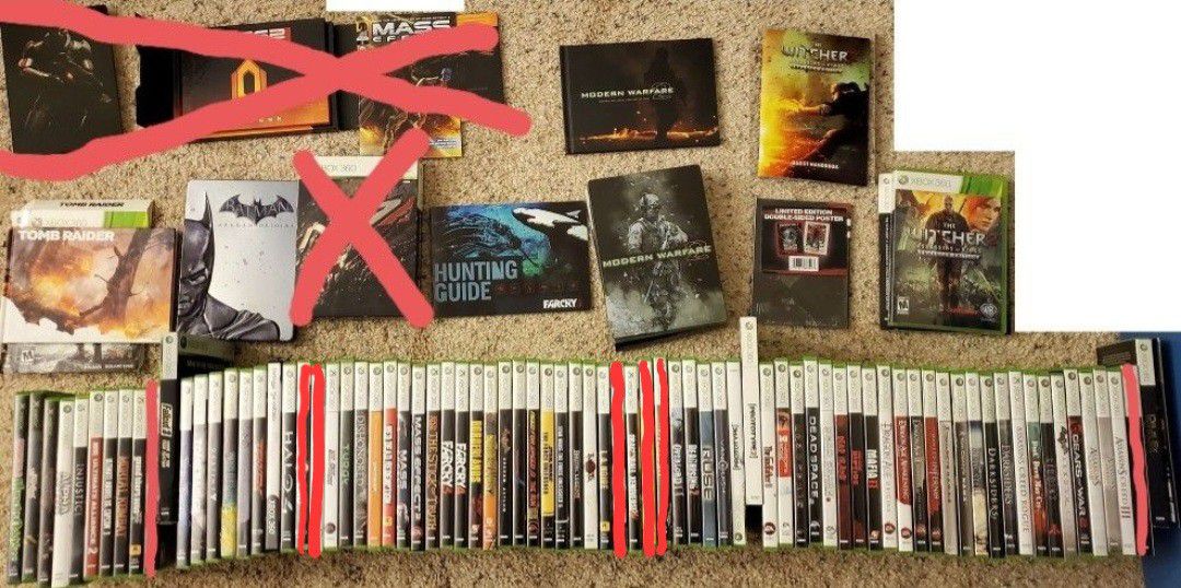 Video Game SALE! My Collection of Xbox 360 + Xbox, PS2 & PS3 & Nin. Wii

