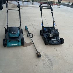 Toro Lawnmower And Makita Mower 