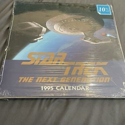 1995 Star Trek Calendar 