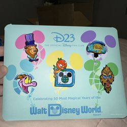 Disney D23 50th Anniversary Pins
