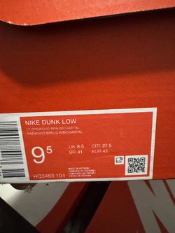 Nike Dunk Men Size 91/2
