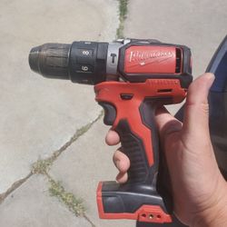 Milwaukee  M18 18V Lithium-Ion Brushless Cordless 1/2 in. Hammer Drill/Driver (Tool-Only)