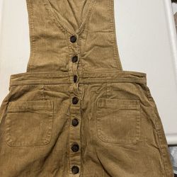 corduroy dress overall