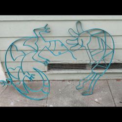 Large Metal Outdoor Decor 