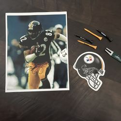 Steelers #82 Yancey Thigpen Autographed Picture