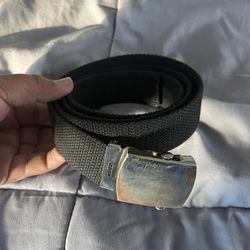 Black Web Belt