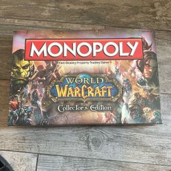 Monopoly World Of Warcraft Collectors Edition 