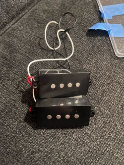 Squire P Bass pickups