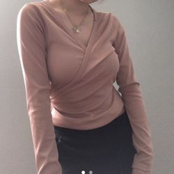 Pink Self Tie Top From Guess