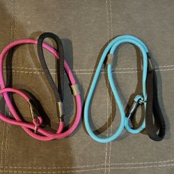 2 Dog Leashes