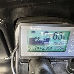 Renogy 500 Amp Universal Battery Monitor, High and Low Voltage Programmable Alarm