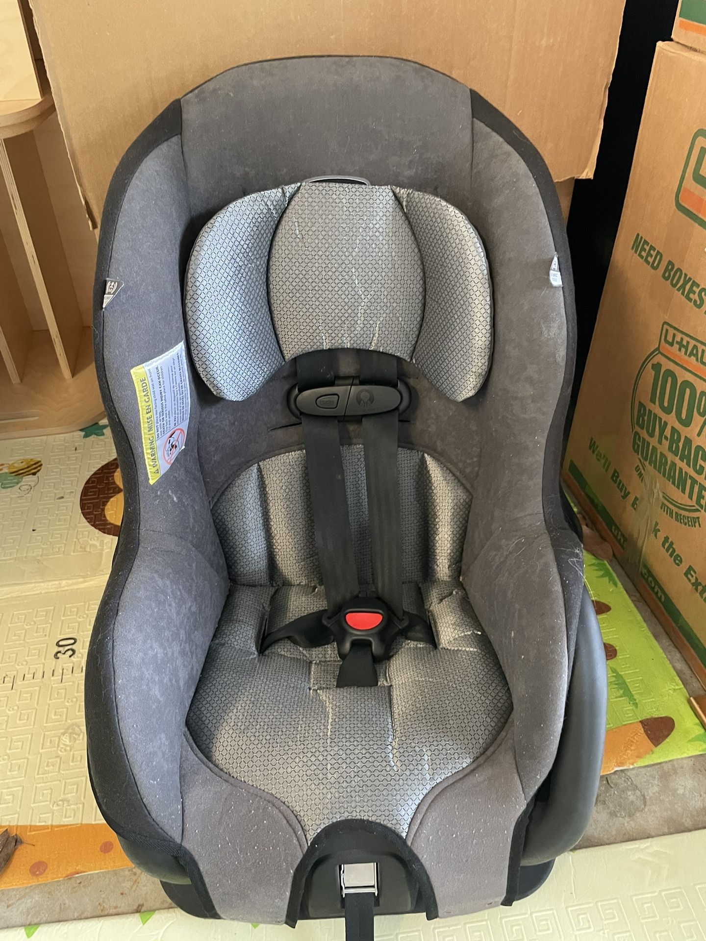 Evenflo Tribute 5 Convertible Car Seat, 2-in-1, Saturn Gray - Good Cond 