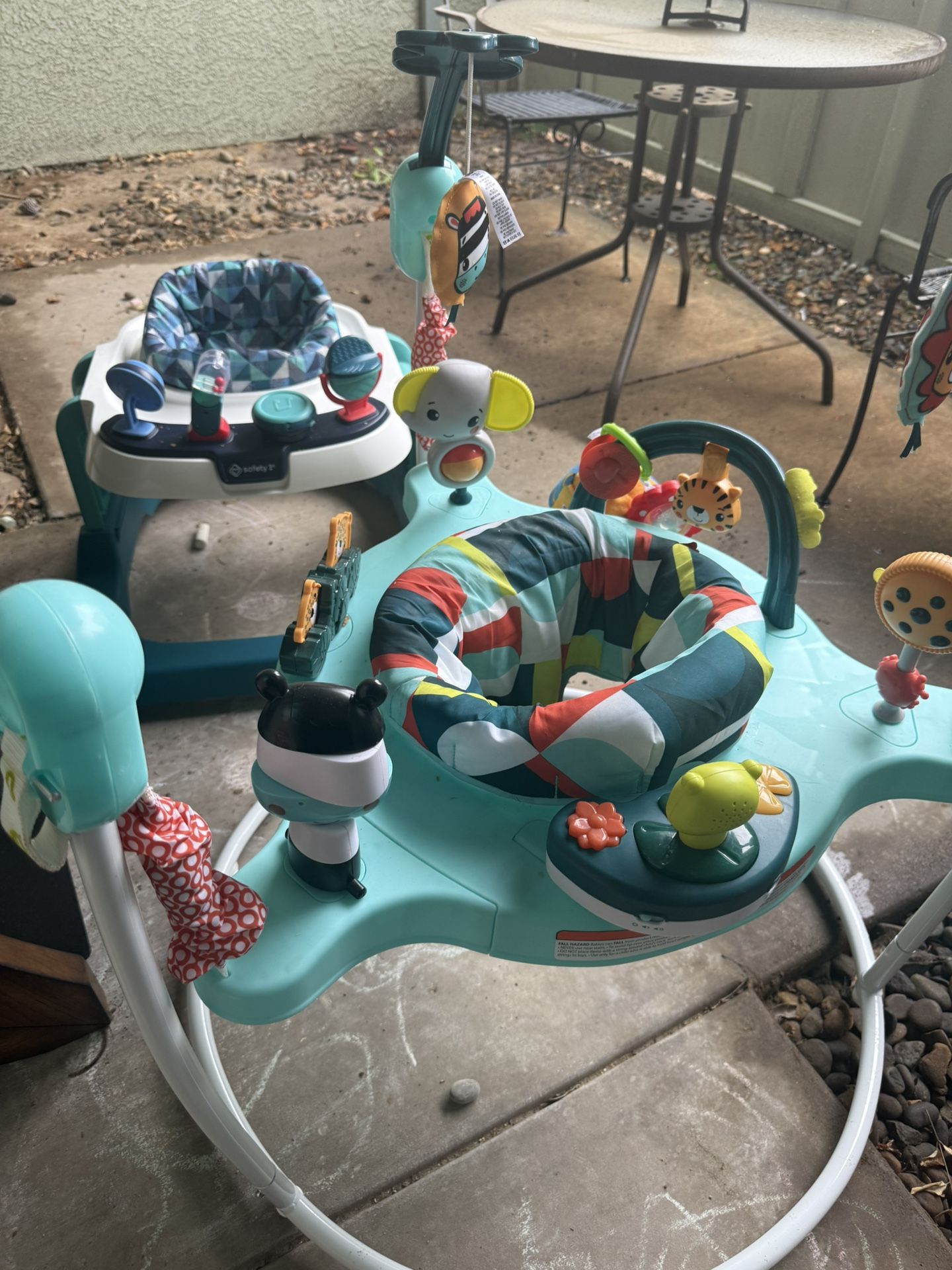 Baby bouncer and Baby walker