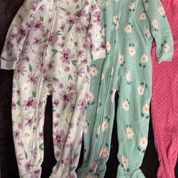 Carter’s Footed Onesies Size 3T