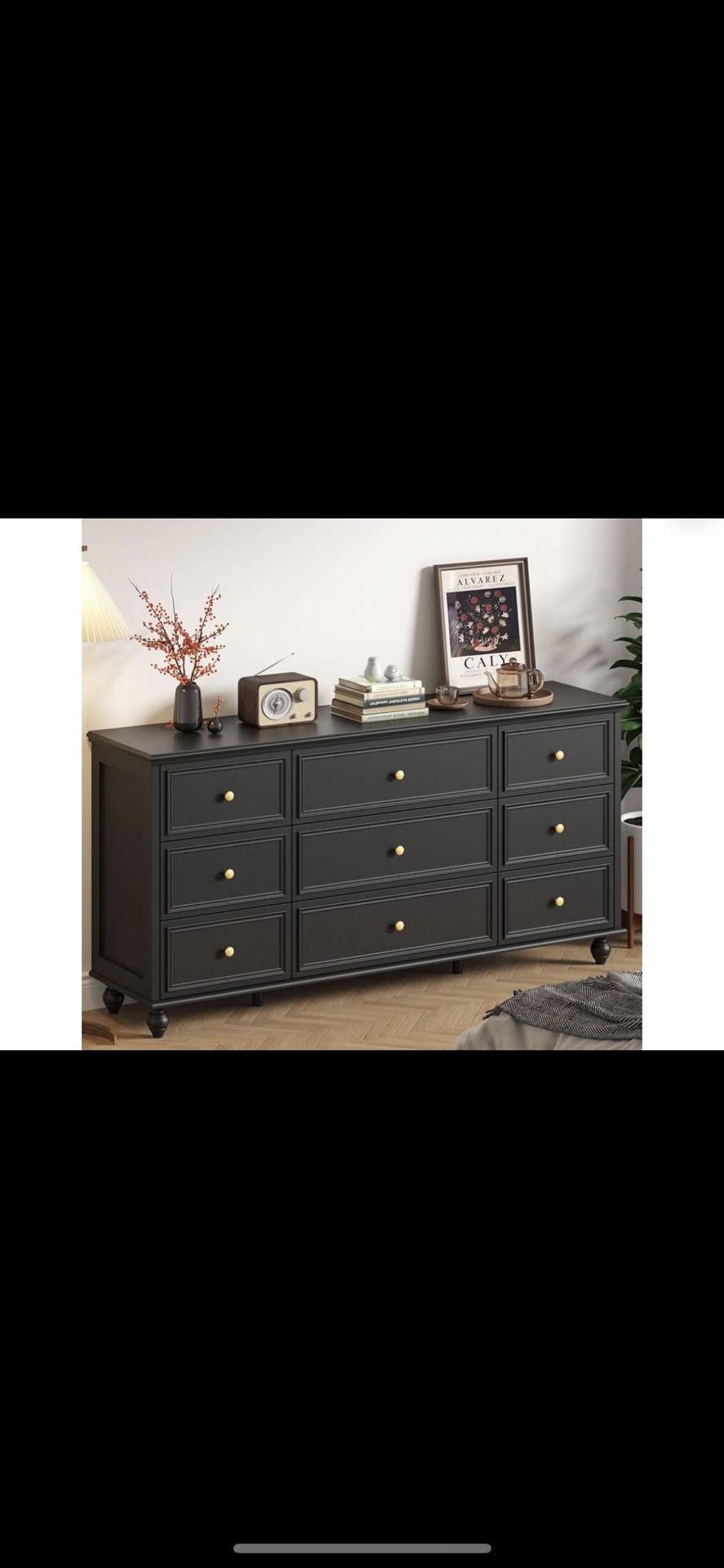 Black Dresser