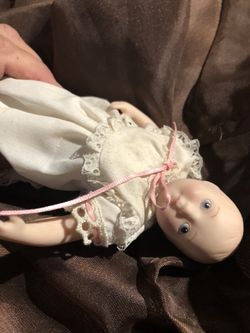 Porcelain baby doll