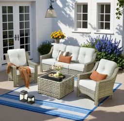 Patio furniture set outdoor new in the box