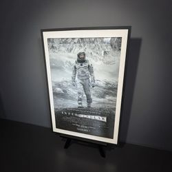 Matted Framed Interstellar Movie Poster Print, 27x40 Frame, 24x36 Poster