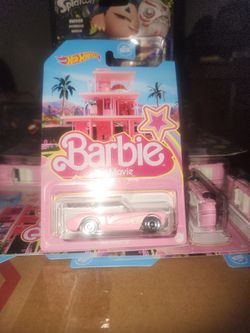 2023 Hot Wheels Barbie The Movie 1956 Corvette Pink