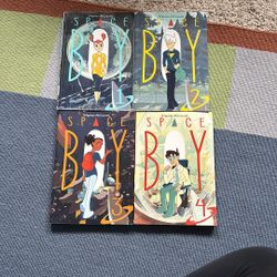 FREE Space Boy Graphic Novels 1-4