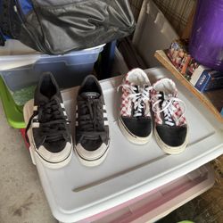 vans /addidas tennis shoes