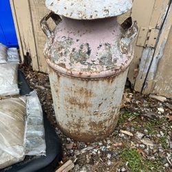 Antique Milk Can 
