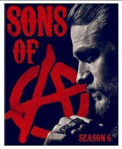 SONS OF ANARCHY Season 6 on Blu-ray 4 disk set Like NEW