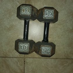 30lb Dumb Bells $100 