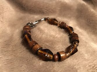 Wooden Bead Bracelet