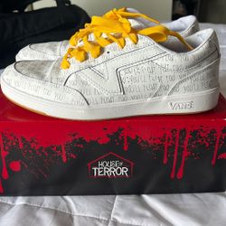 RARE HOUSE OF TERROR VANS X IT COLLAB