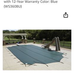 Arctic Armor Pool Safety Cover 18’x36’ #WS360BU New factory Sealed