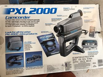 Original PXL 2000 camcorder system. Sought after by filmmakers all original parts, box and attachments