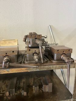 Machinist Toolpost & Vise Setup