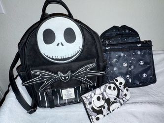 Nightmare Before Christmas Jack Skellington Bag Set