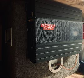 Street Edge Car Amplifier with Subwoofer Box