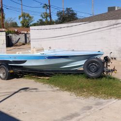 Speed Boat With Trailer